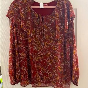 Downing Fall Floral Blouse